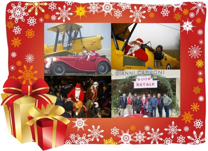 Babbo Natale al Campo D’Aviazione