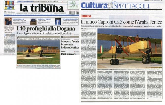 Fondazione Jonathan Collection - Aerei Storici Famosi  - Tribuna 23.03.14
