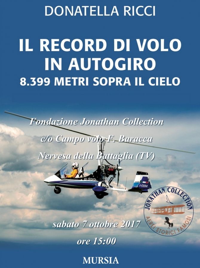 Fondazione Jonathan Collection - Aerei Storici Famosi  - RECORD DI VOLO IN AUTOGIRO