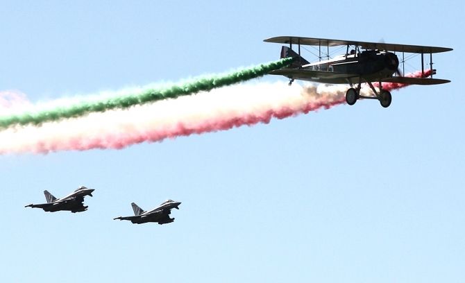 Fondazione Jonathan Collection - Aerei Storici Famosi  - 55° ANNIVERSARIO FRECCE TRICOLORI
