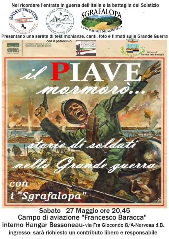 Fondazione Jonathan Collection - Aerei Storici Famosi  - IL PIAVE MORMORO'