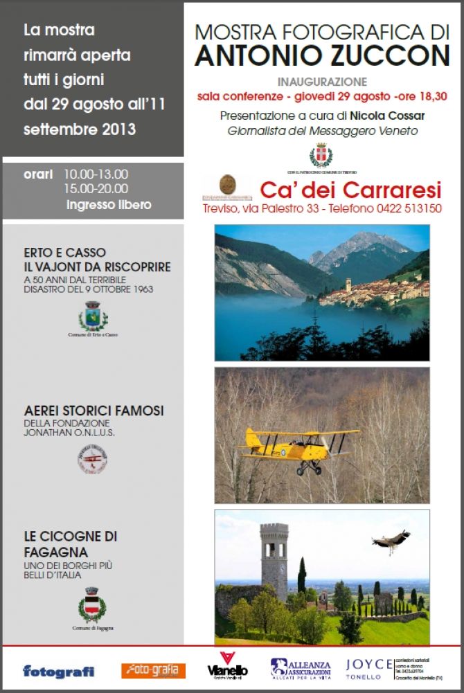 Fondazione Jonathan Collection - Aerei Storici Famosi  - 29/8-11/9/2013 – Gli aerei di Jonathan nelle foto di Zuccon