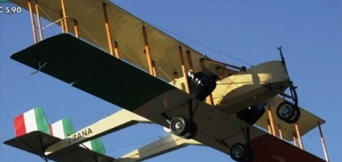 Fondazione Jonathan Collection - Aerei Storici Famosi  - IL CAPRONI CA 3 SU "VOLO SPORTIVO"