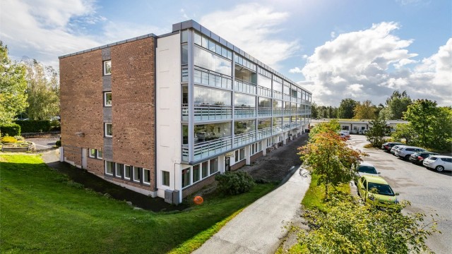 Andelsleiligheten i Øreåsveien 32 presenteres av Krogsveen.