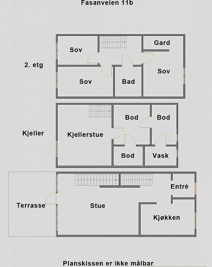 Veiledende planskisser.