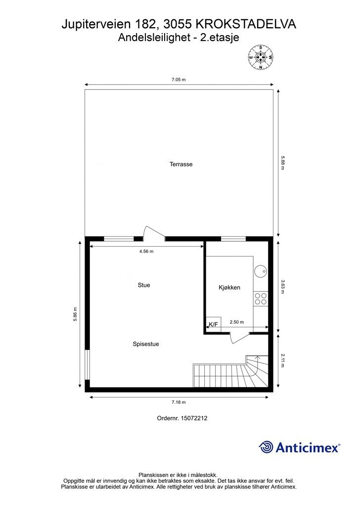 Plantegning 2. etasje