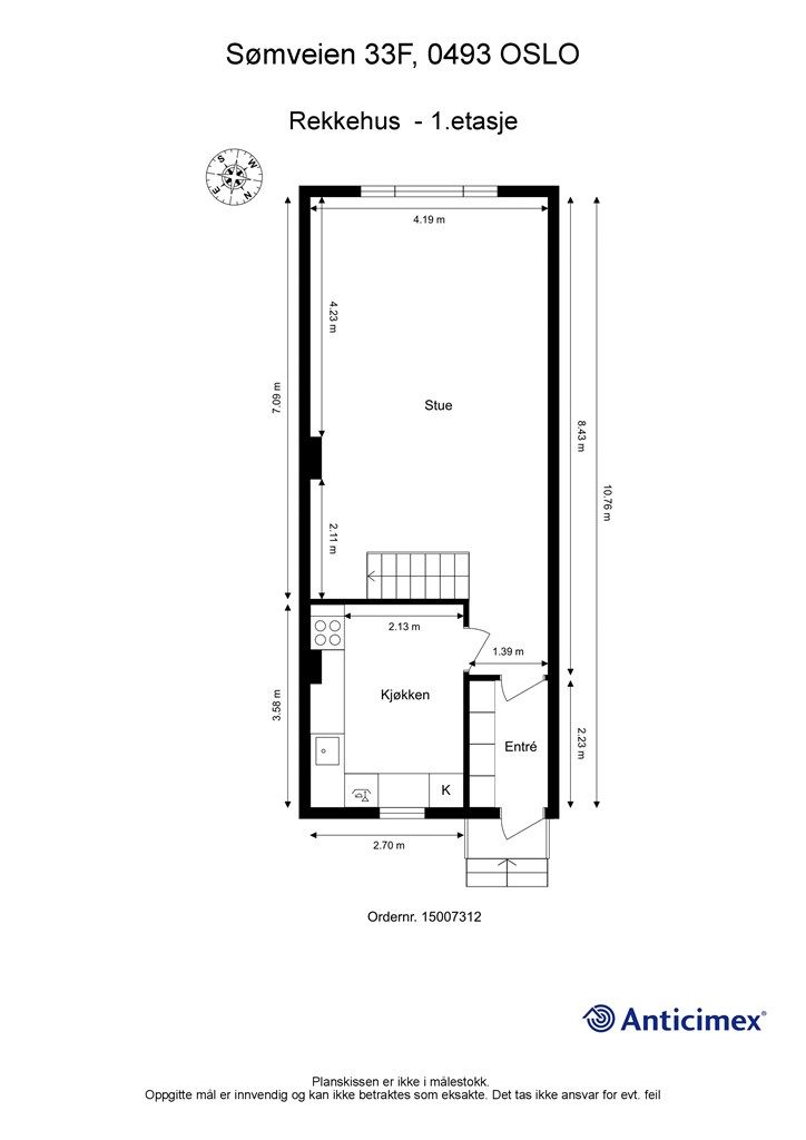 Plantegning 1. etasje