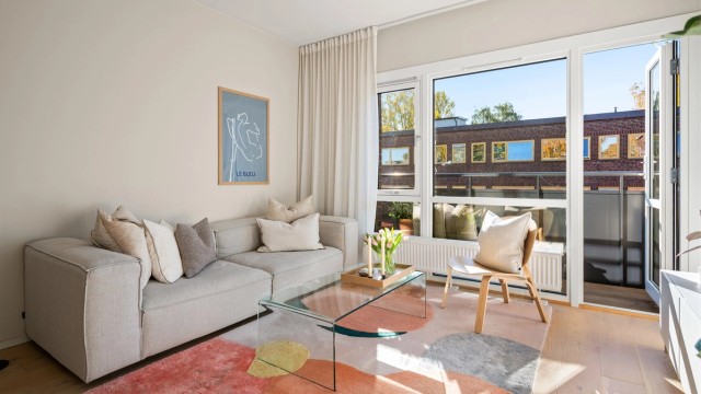 Tom Martinsen v/Krogsveen har gleden av å presentere en lekker og innbydende 2-roms andelsleilighet på St. Hanshaugen.