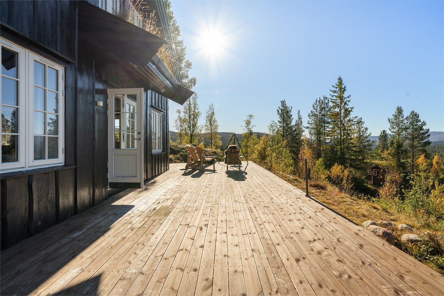 Stor terrasse på hele 49 kvm.