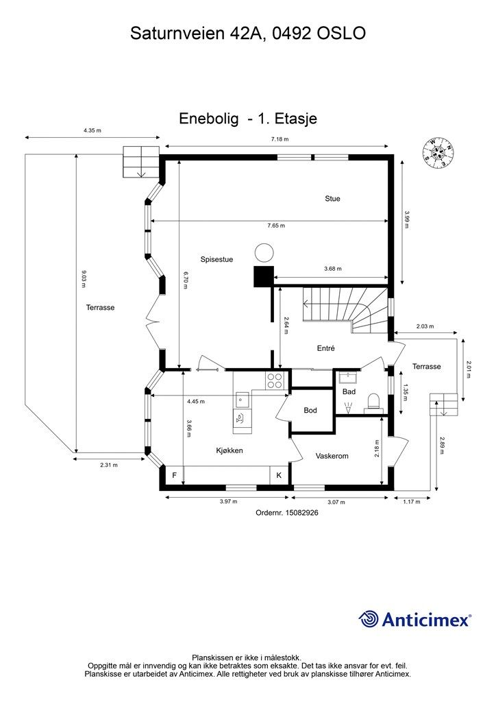 Plantegning 1.etasje