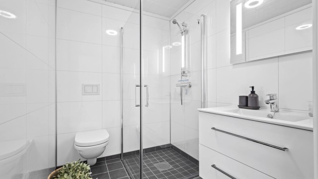 Bilde fra identisk hytte.