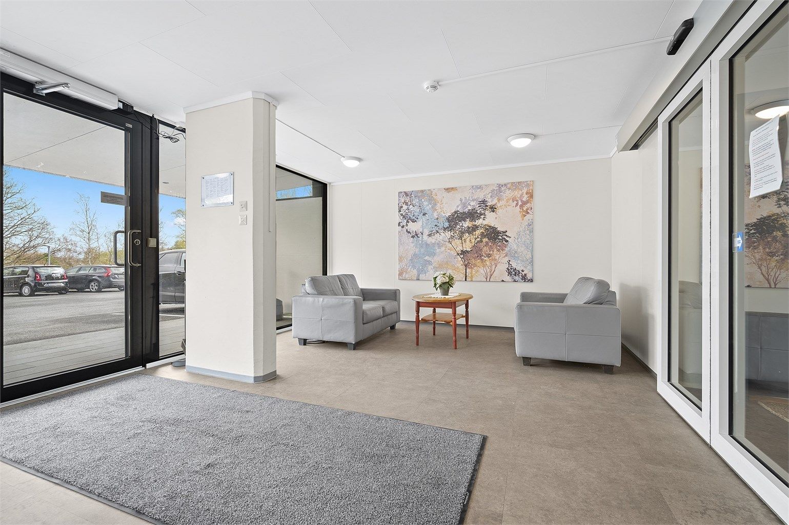 Inngangsparti  fellesområde