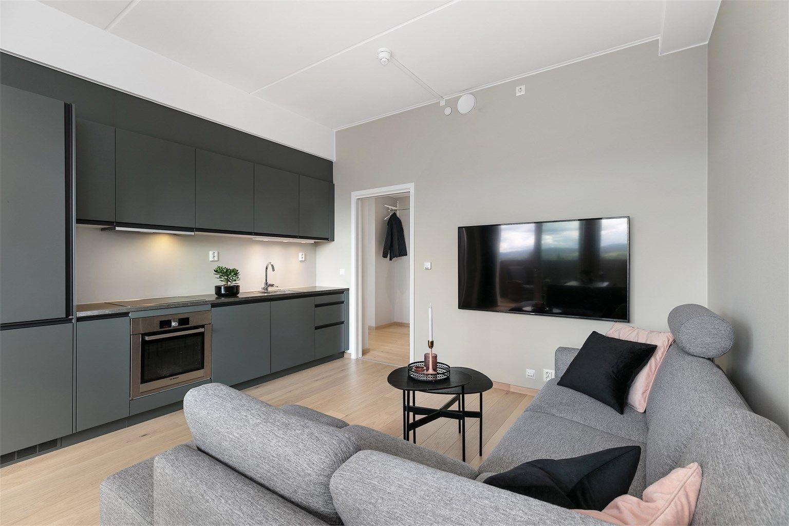 Gode lysforhold i stuen