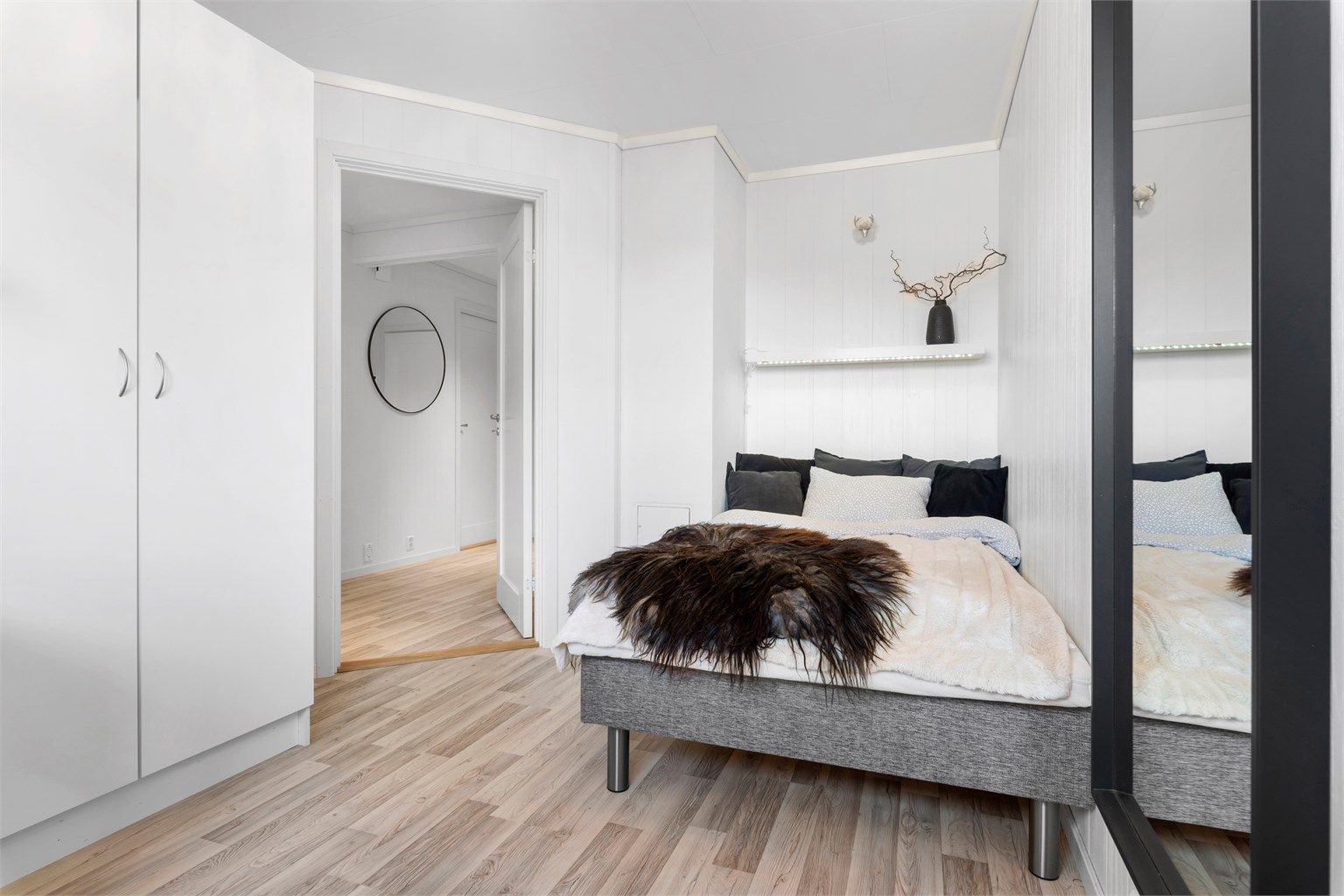 Rommet er oppmålt til ca 10m²
