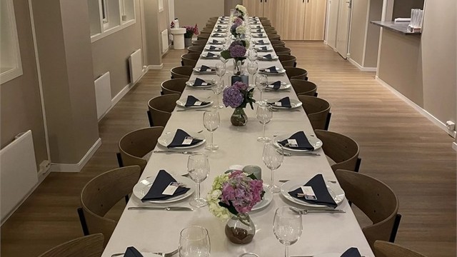 Borettslaget har fellesareal som kan bookes til fester og sammenkomster.