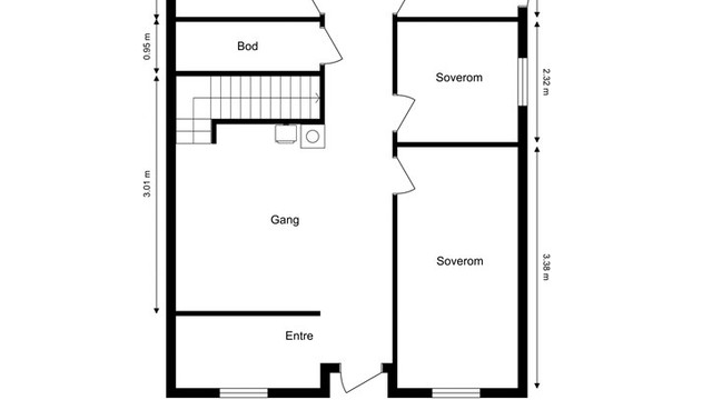 Videre går vi ned til underetasjen.