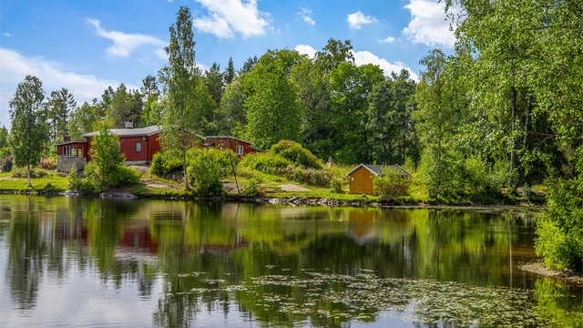 Isdammen øverst på Årvoll