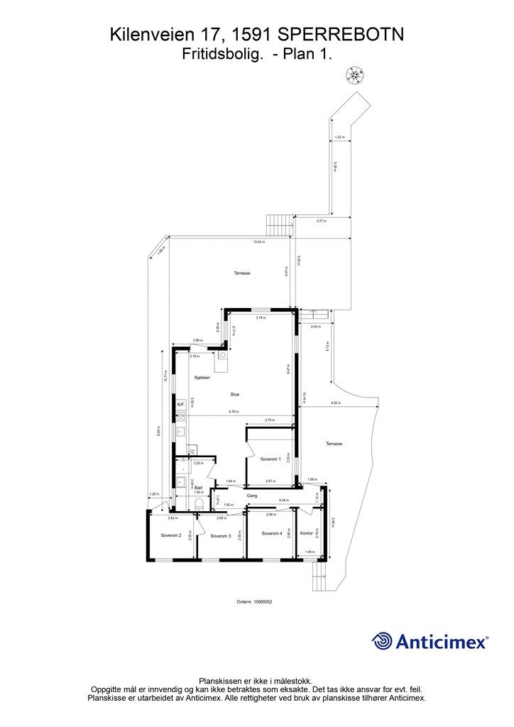 Planskissen er veiledende.