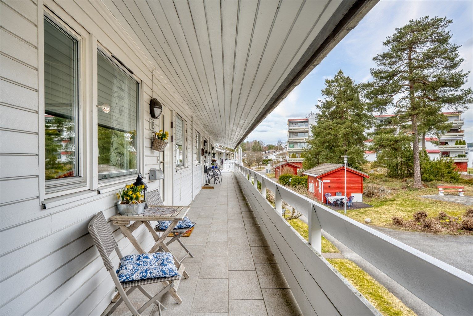 Leiligheten er en del av et veletablert eierseksjonssameie med velholdte fellesområder.