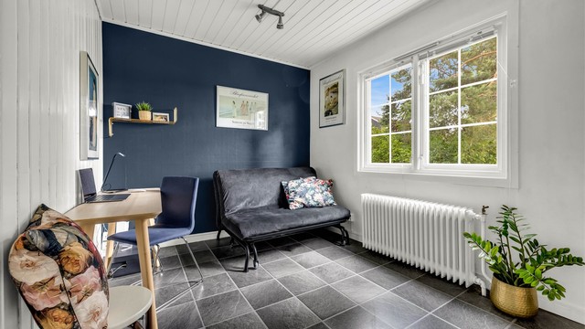 Soverom som i dag blir benyttet som kontor.