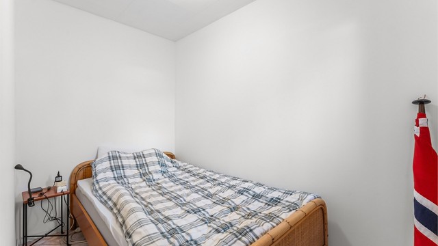 Rom benyttet som soverom (Ikke godkjent for varig opphold)