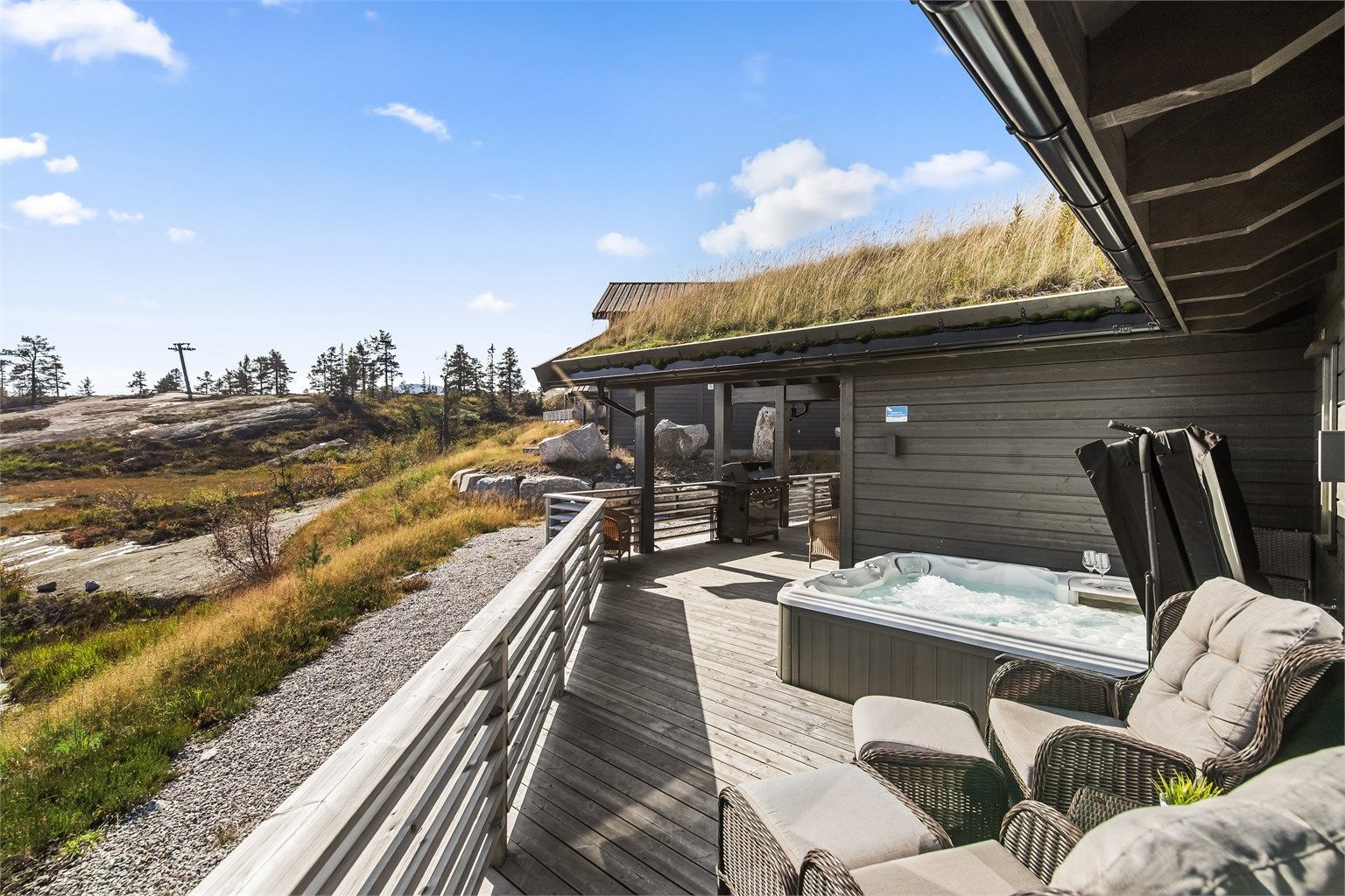 Her finner man alltids en lun og usjenert plass i solen