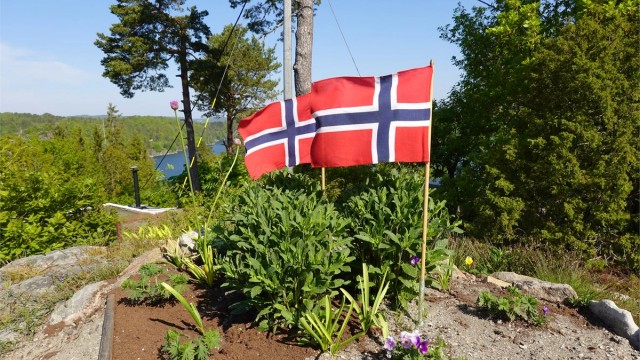 En idyllisk plass for å finne ferieroen.
