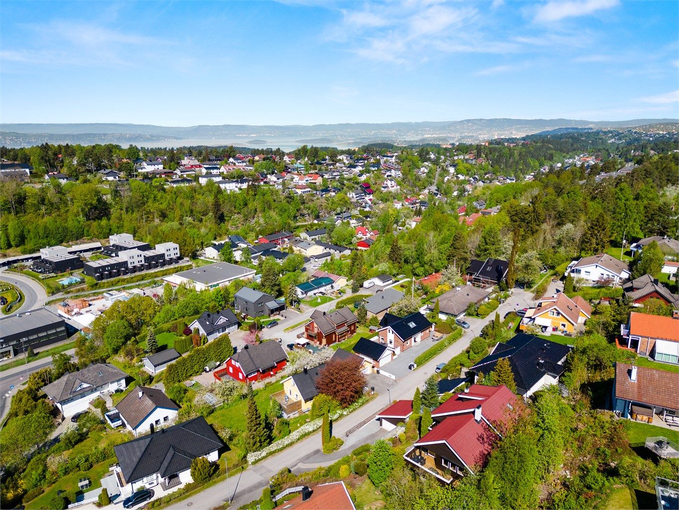 Meget barnevennlig boligområde på Tårnåsen, innerst i blindvei.