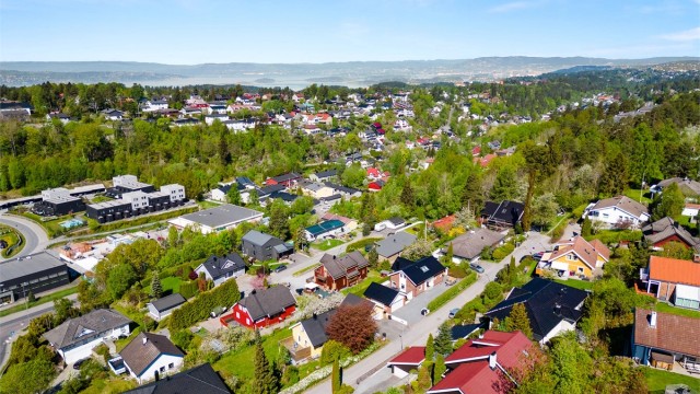 Meget barnevennlig boligområde på Tårnåsen, innerst i blindvei.