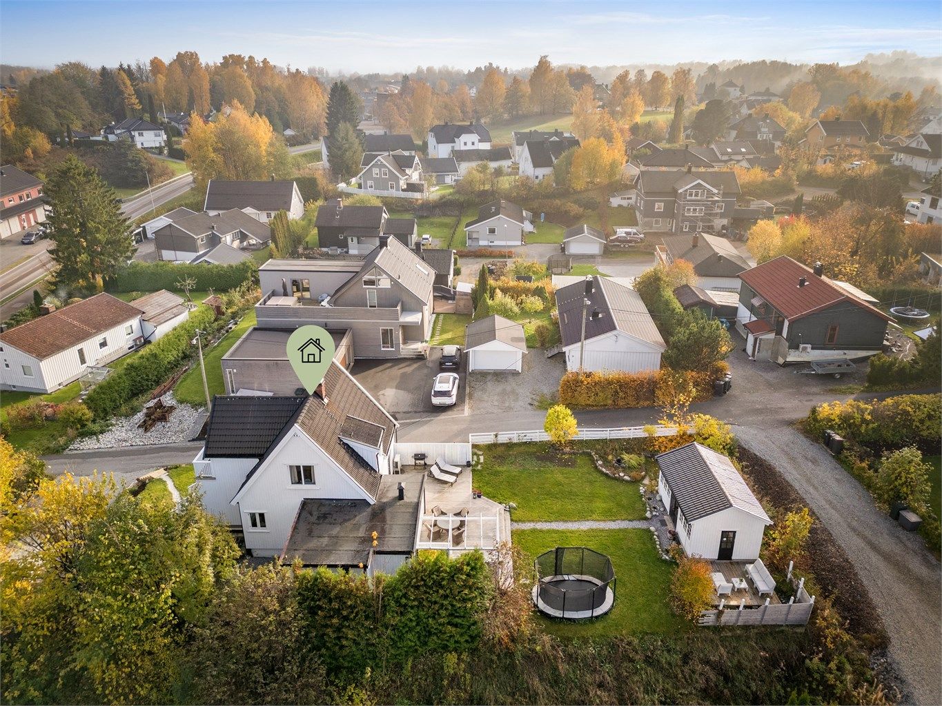 Området rundt er svært barnevennlig, med mange barnefamilier i nærmiljøet. 
Foto: Stine Prøitz Jørgensen