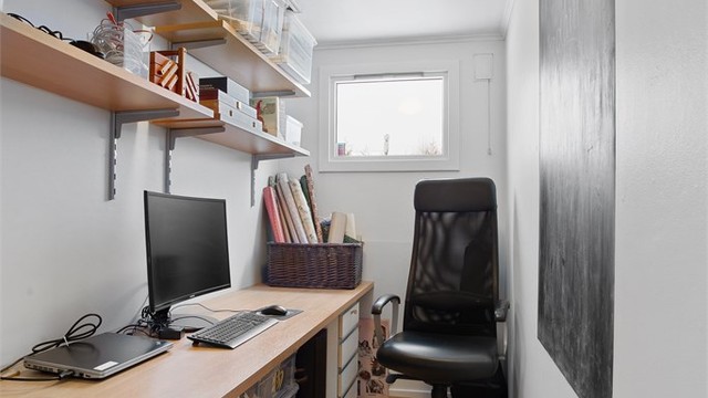 Innredet kontor - Rommet er ikke godkjent for varig opphold