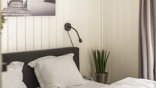 Detalj fra hovedsoverommet.