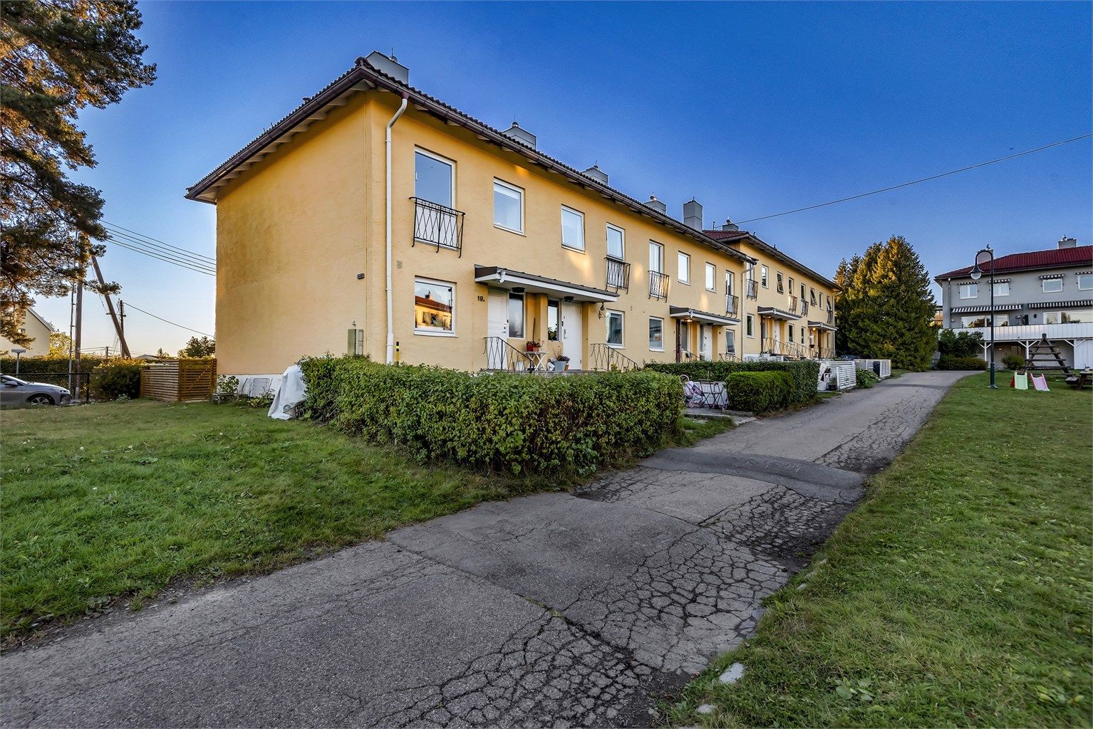 Bølersvingen 18-rekken.