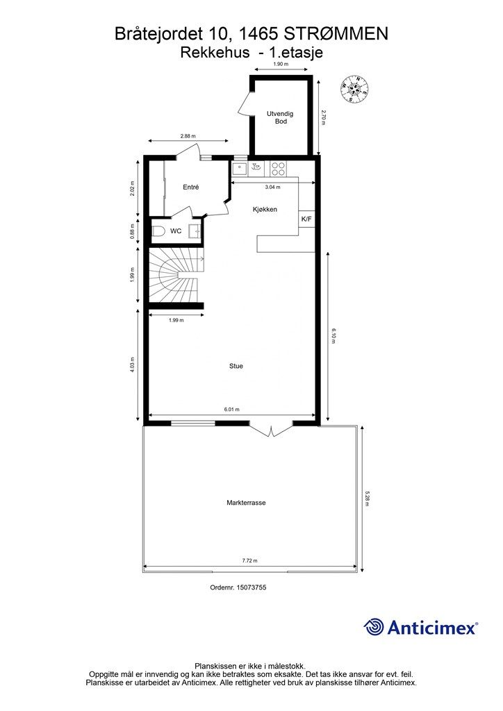 Plantegning 1.etasje