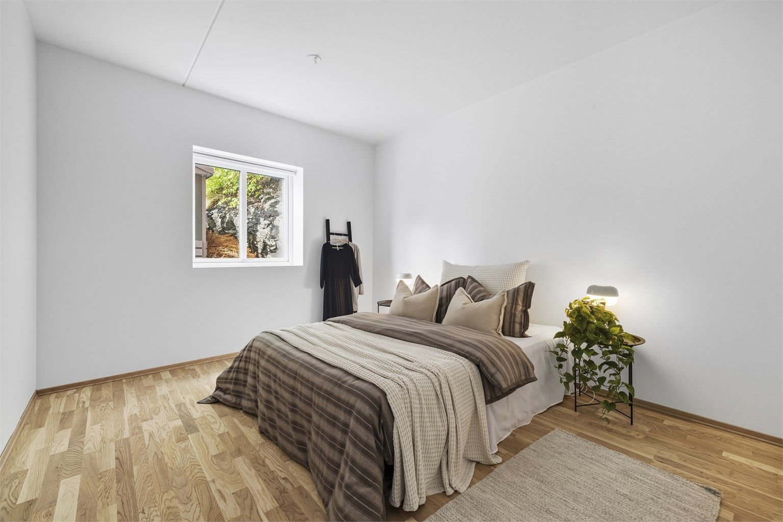 Hovedsoverom med god størrelse. 