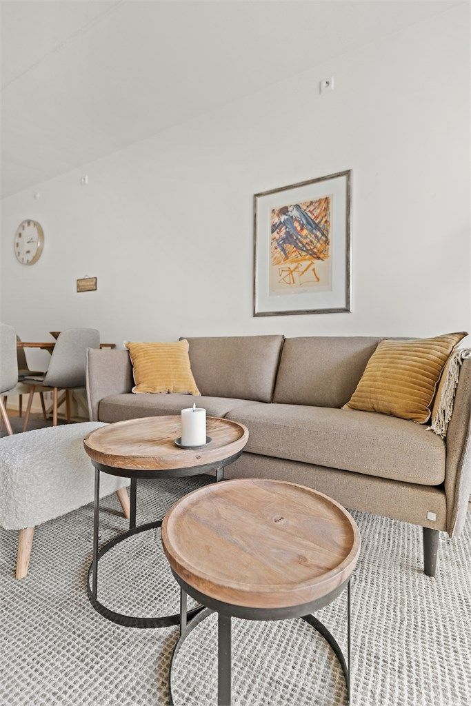 Fin plass til koselig sofrakrok