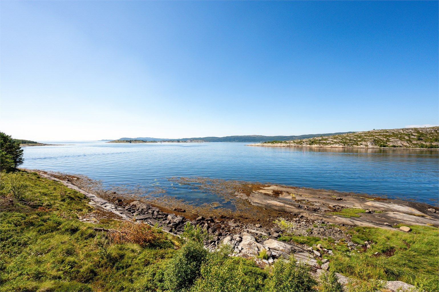 Her kan man nyte fantastiske sol- og utsiktsforhold. 