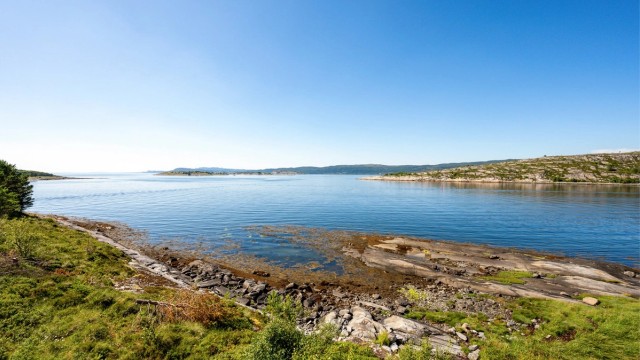 Her kan man nyte fantastiske sol- og utsiktsforhold.