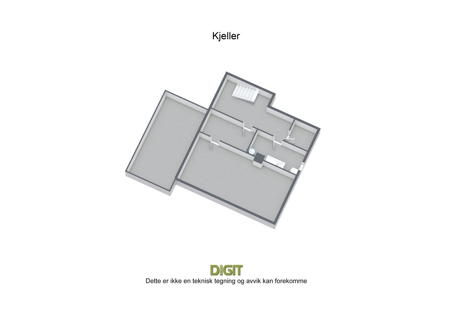 Rudsteinveien 38 - 3D - Kjeller