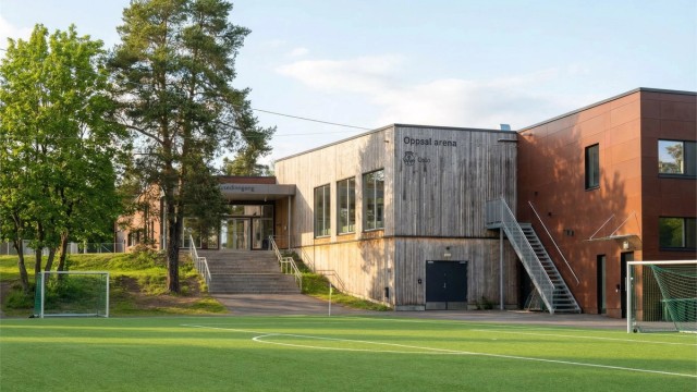 Nærhet til Oppsal Arena med både håndball og fotball.