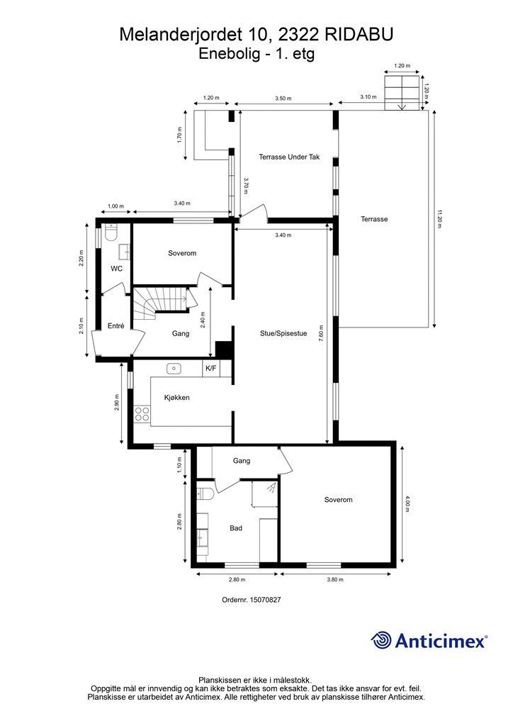 Plantegning 1. etasje 