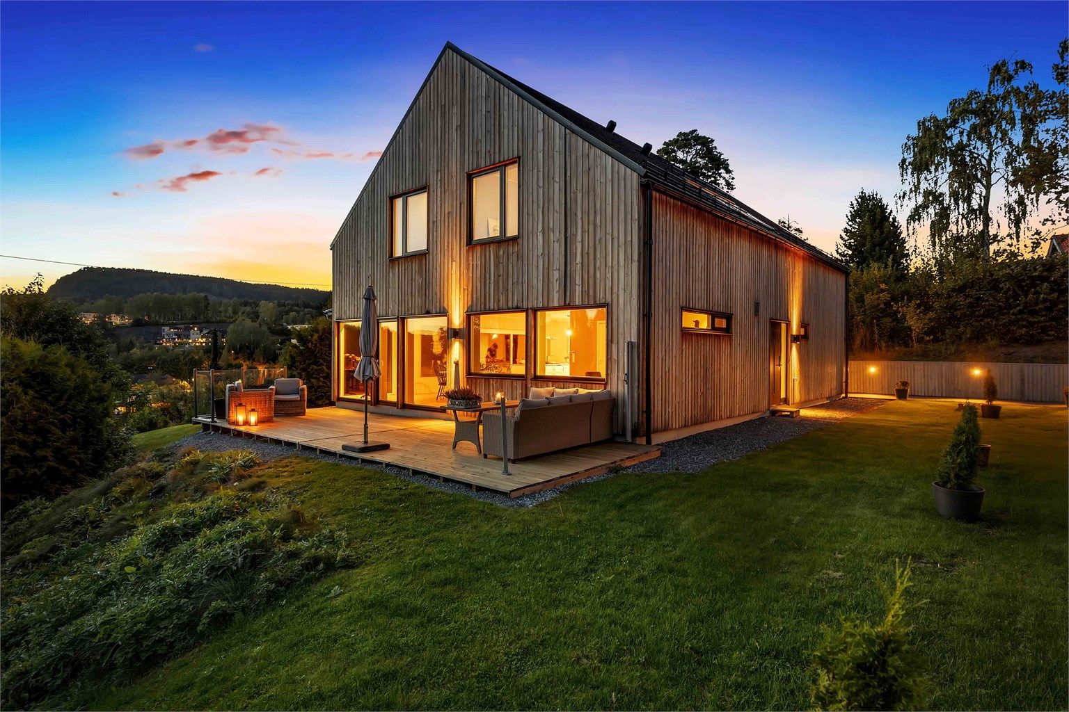 Velkommen til Skogfaret 25 A på Haslum / Løkeberg