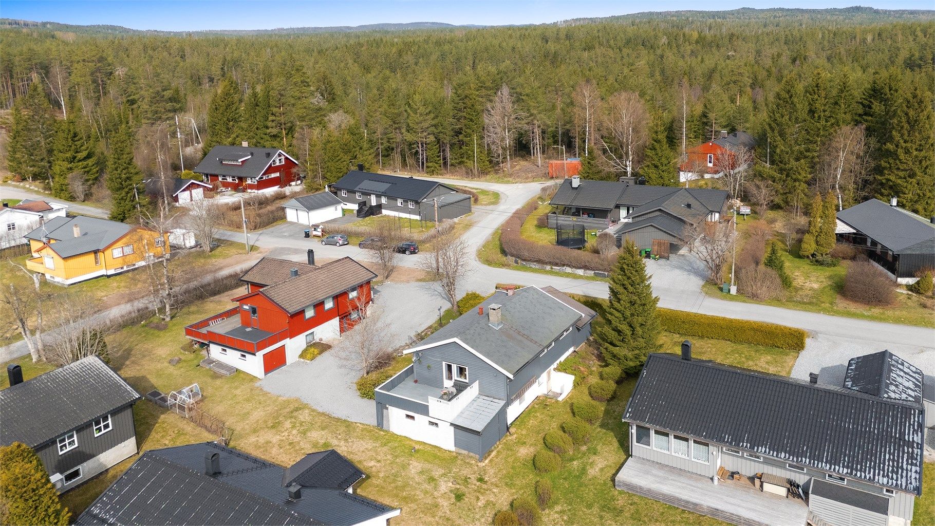 Området byr på rikelige muligheter for friluftsliv året rundt.