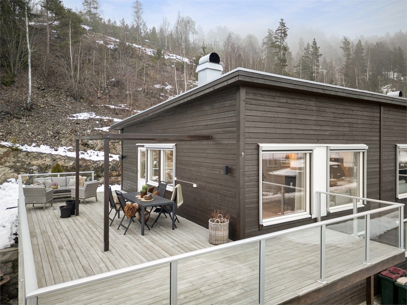 Rolig og barnevennlig område med gangavstand til barnehage