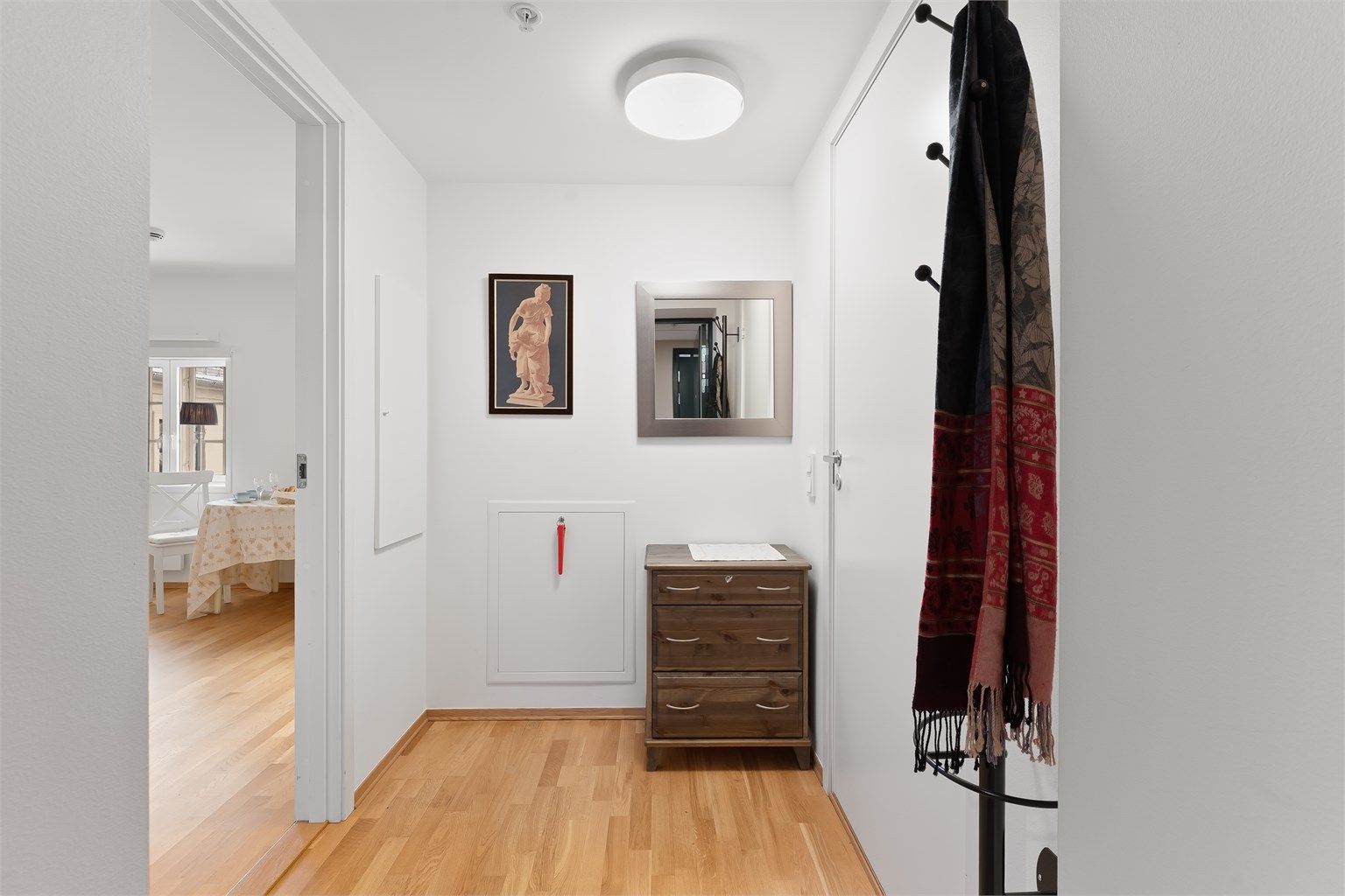 Entré, med direkte tilgang til badet