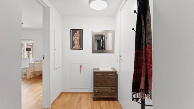 Entré, med direkte tilgang til badet