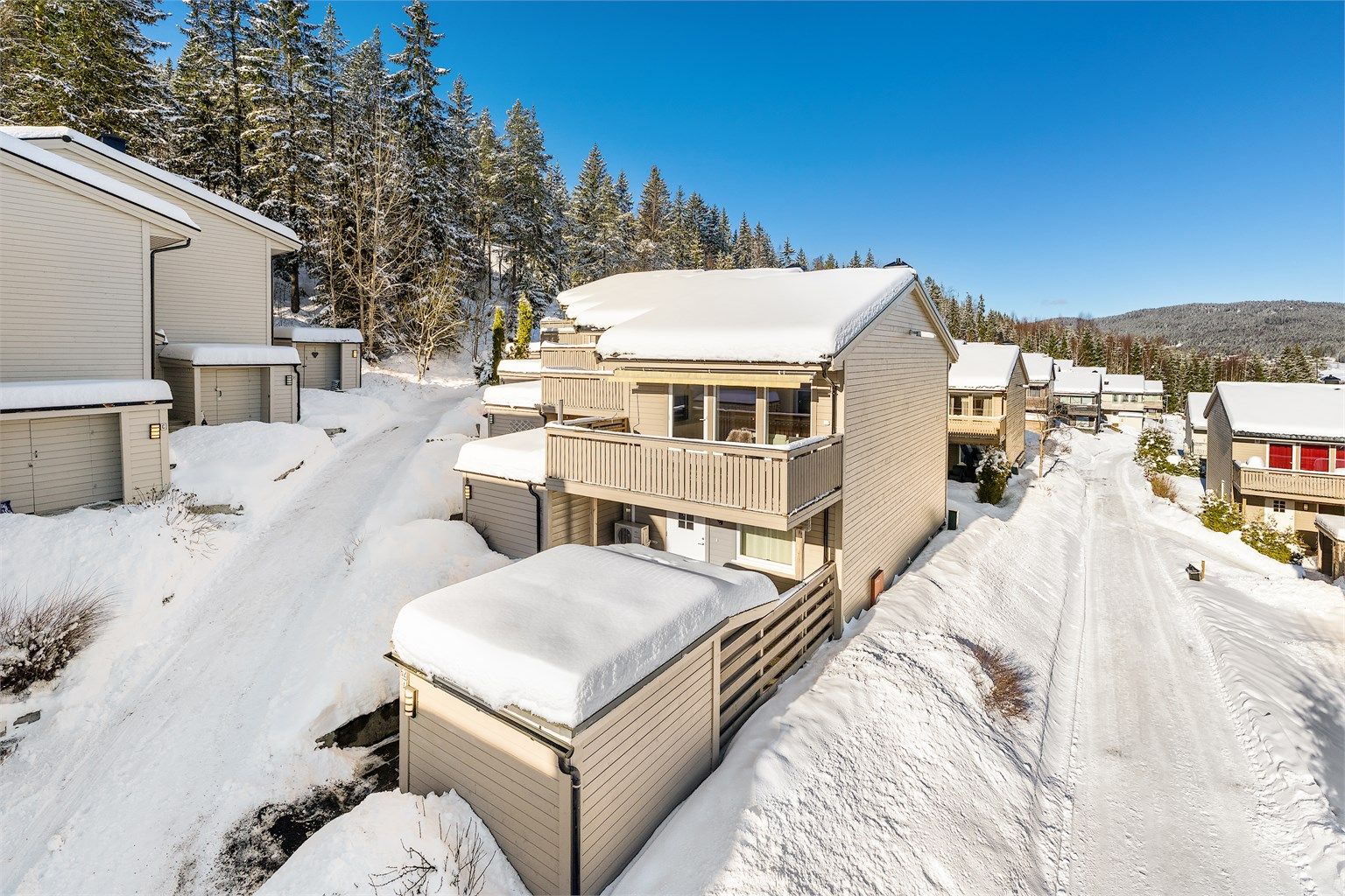 Velkommen på visning av dette flotte rekkehuset Grindbråtan 62A  foto: Digit media ved Jørgen