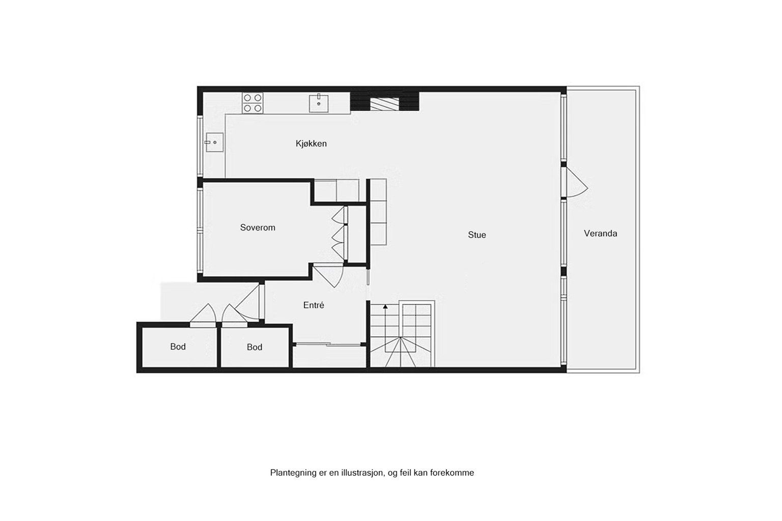 - Plantegning 2. etasje -