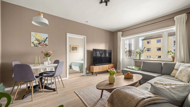 Caroline Berg-Thomassen v/ Krogsveen har gleden av å presentere Ensjøsvingen 6A! Foto: Martine Eren Studio