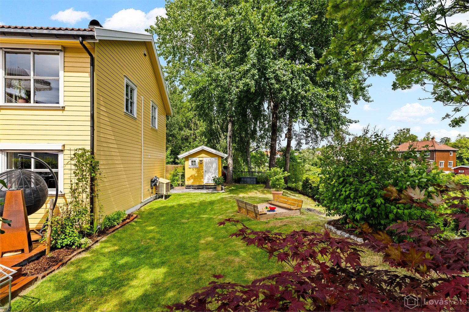 Utebod i hagen